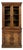 19th Century English Pollard Oak Bookcase For Sale