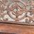 Mini Bench with Carved Backrest, 1980s For Sale - Image 16 of 18