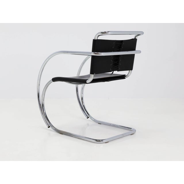 1970s MR20 Cantilever Armchairs by Ludwig Mies van der Rohe for Knoll Inc. / Knoll International, 1970s For Sale - Image 5 of 13