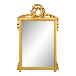 Friedman Brothers French Neoclassical Style Giltwood Mirror For Sale