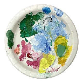 Circle Palette #10 Abstract Painting For Sale