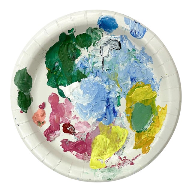 Circle Palette #10 Abstract Painting For Sale