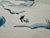 1940s Henry Emil Salloch Original Watercolor on Paper Snowfield Under Heavy Skies. 1948. For Sale - Image 5 of 7