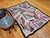 Mid-Century Modern Vintage Moroccan Boucherouite Rug, Handwoven, Mid-Century Modern Abstract Design, 5’ X 7’ For Sale - Image 3 of 11