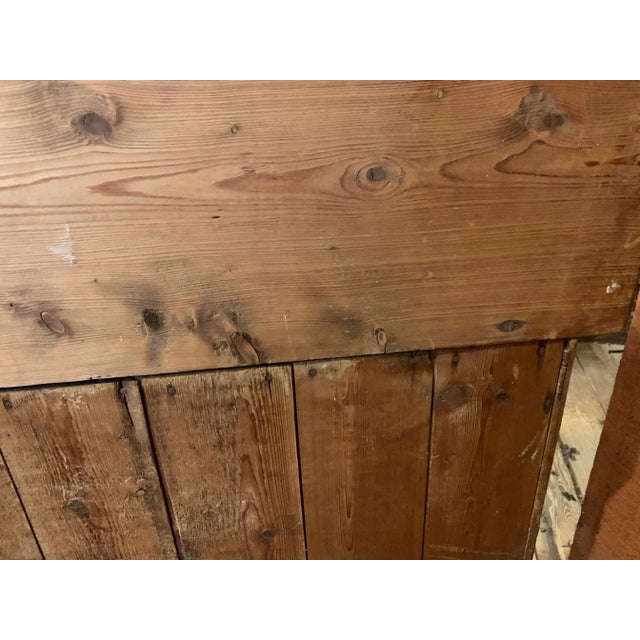 1900s Antique Country Pine Server For Sale - Image 11 of 12