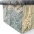 Stone Late 20th Century Postmodern Green Marble Coffee Table With Plinth Base For Sale - Image 7 of 15
