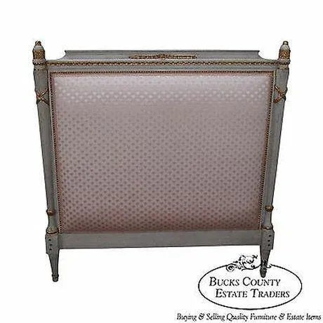 Beacon Hill Vintage French Louis XV Style Single Headboard For Sale - Image 13 of 13