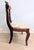 Late 19th Century Victorian Carved Mahogany Side Chair Slip Seat For Sale - Image 5 of 9