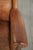 Brown Vintage Sheepskin Wing Lounge Chair For Sale - Image 8 of 13