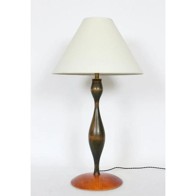 Eva Zeisel Tall Eva Zeisel RB Universal Woodworks Table Lamp, 1999 For Sale - Image 4 of 13