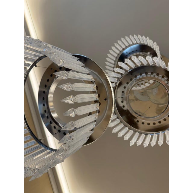 Baccarat 3-Tier Lady Crinoline Chandelier For Sale In New York - Image 6 of 7