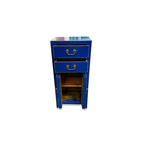 Chinese Asian Lacquer Side Table For Sale - Image 3 of 6