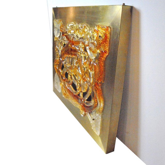 Italian Aluminum Sconce by Angelo Brotto, 1960s For Sale - Image 14 of 18
