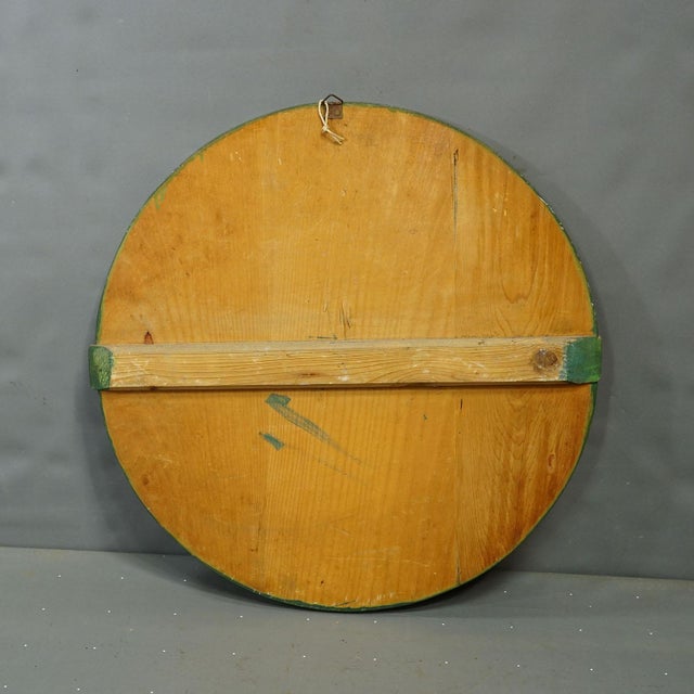 Green Antique Honor Target With Bavarian Dancing Couple, Germany 1930 For Sale - Image 8 of 8
