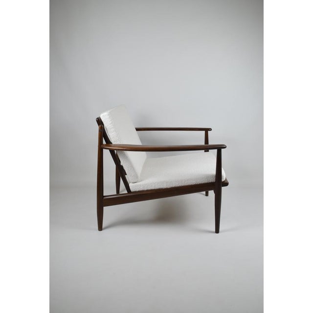 Mid-Century Modern Vintage Danish Teak Chair by Grete Jalk, 1960s For Sale - Image 3 of 14