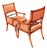 Own a Masterpiece of Classic American Craftsmanship With This Rare Pair Antique Hickory White Maple Armchairs. For Sale