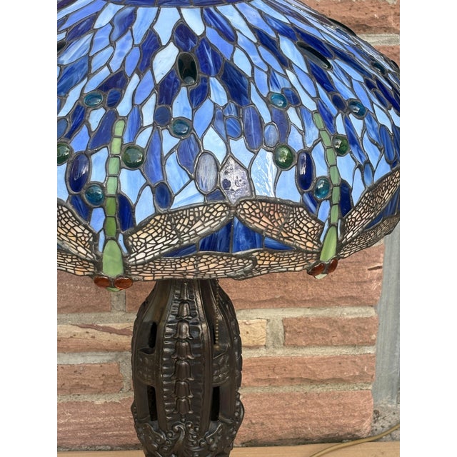 Bronze 3-Light Table Lamp from Tiffany, 1960s For Sale - Image 10 of 18
