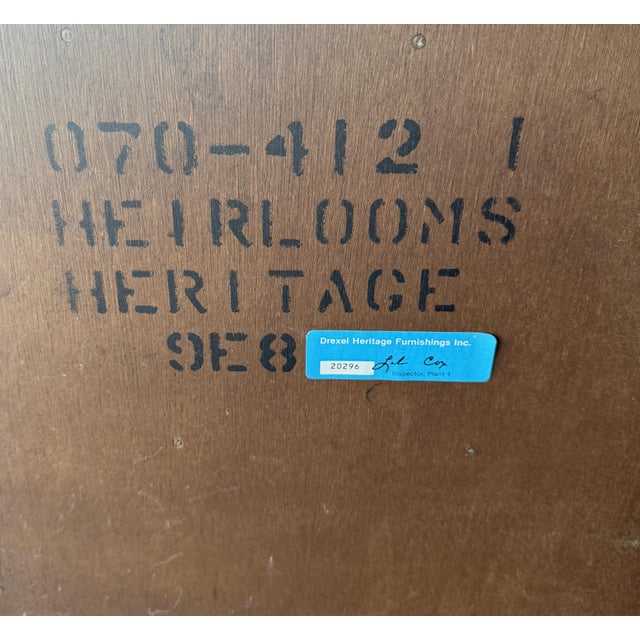 Vintage Drexel Chippendale-Style Seven-Drawer Tall Chest For Sale - Image 11 of 12