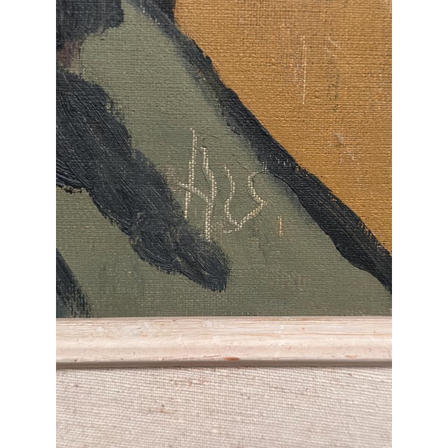 Swedish Artist, Alley, 1950s, Oil on Canvas, Framed For Sale - Image 14 of 16