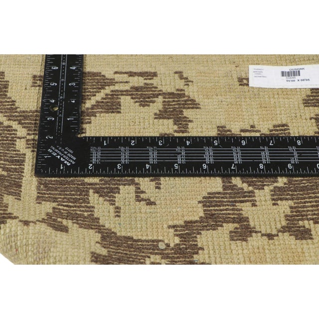 Vintage Turkish Oushak Rug - 05'00 X 08'05 For Sale In Dallas - Image 6 of 9