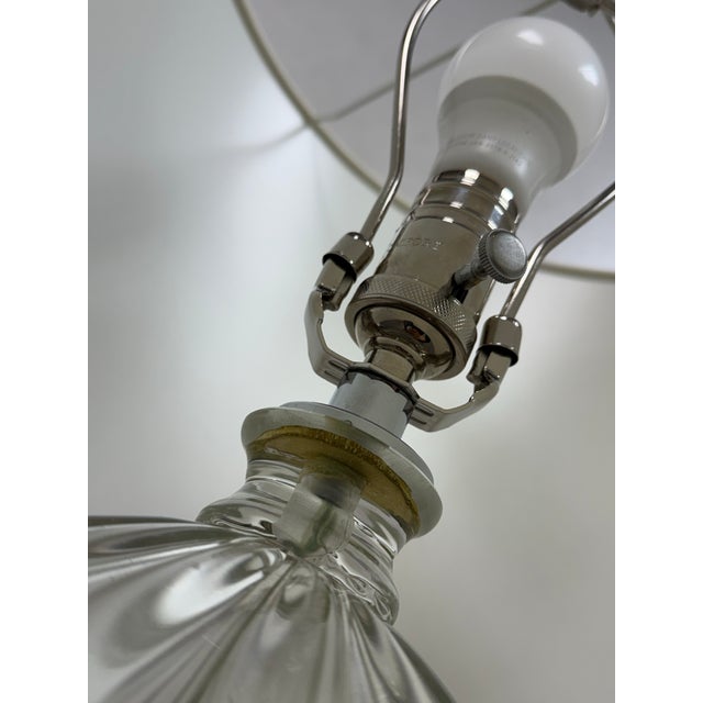 Glass Bella Figura Lighting Murano Glass Urn Table Lamp For Sale - Image 7 of 12