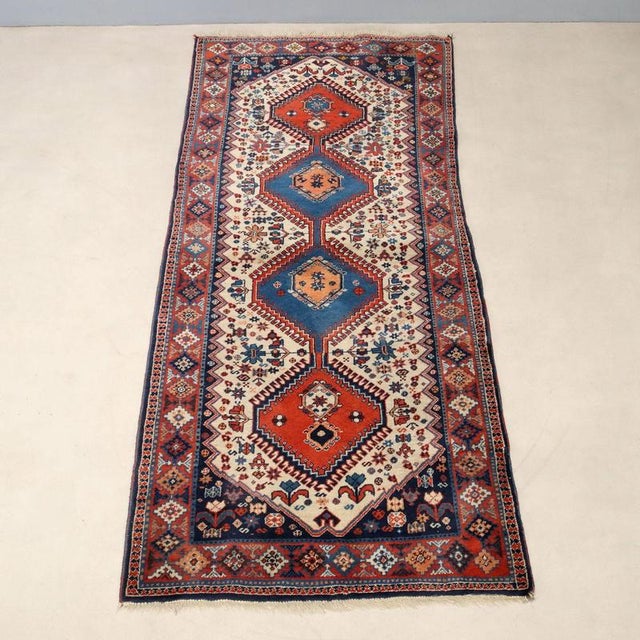Vintage Jalamè Rug in Wool For Sale - Image 3 of 9
