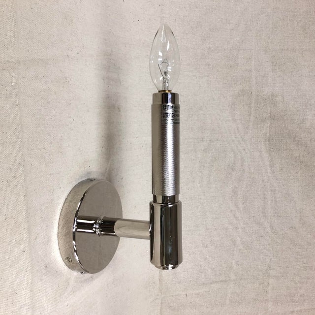 Ralph Lauren Barrett Small Single Knurled Sconce Chairish