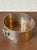 Geometric silver bangle from the German pre-war modern era, crafted by the Pforzheim manufacture Eugen Dettinger. This...