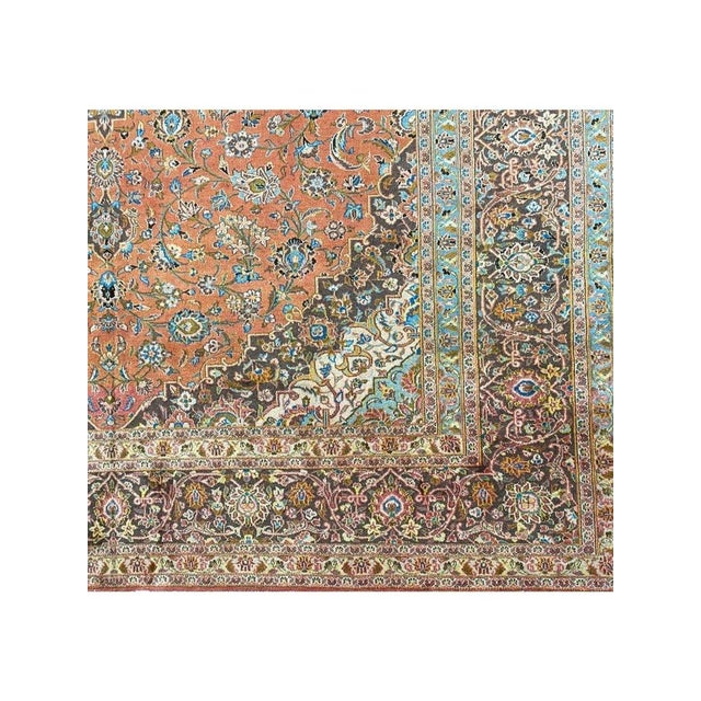 10x13 1960s Persian Kashan Area Rug - 107634 For Sale - Image 11 of 13