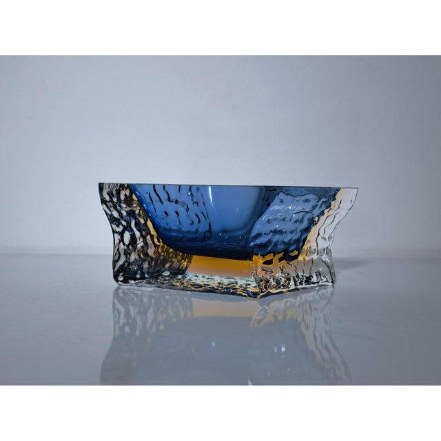 Submerged Murano Glass Ashtray from Alessandro Mandruzzato, 1970s For Sale - Image 3 of 7