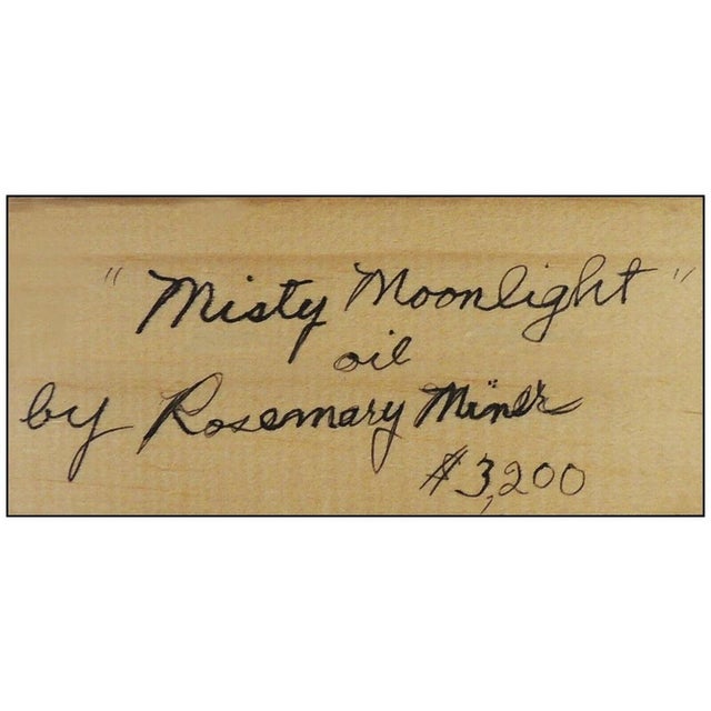 Late 20th Century Misty Moonlight, Rosemary Miner For Sale - Image 4 of 5