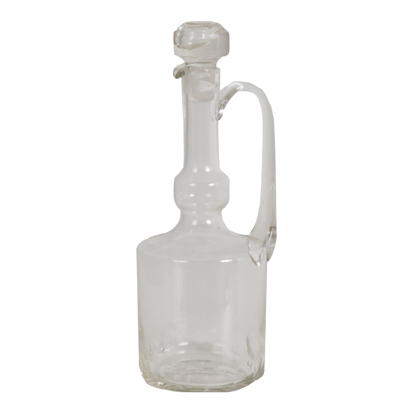 Crystal Decanter With Handle, Circa 1920 Chairish