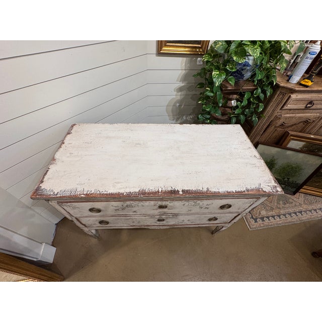 19th Century Italian Painted Chest of Drawers For Sale - Image 13 of 16