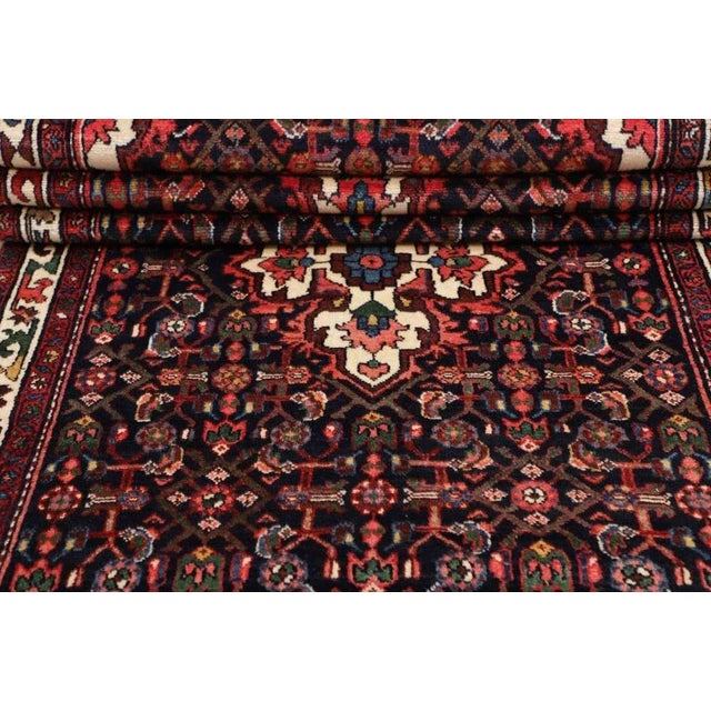 Hamadan Rug with Herati Pattern For Sale - Image 8 of 10