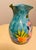 1990s Vintage Palm Beach Flamingo Ceramic Pitcher For Sale - Image 5 of 10