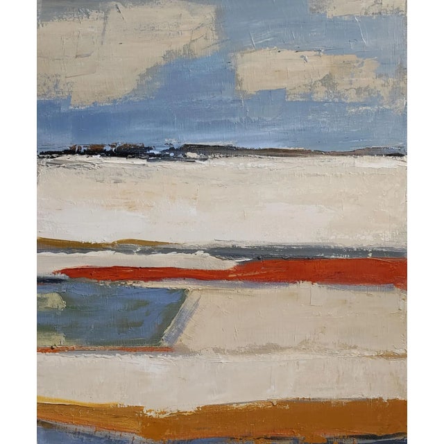 Reflets D'ailleurs, Abstract Landscape, Expressionism, Modern, Framed by Sophie Dumont For Sale - Image 4 of 8