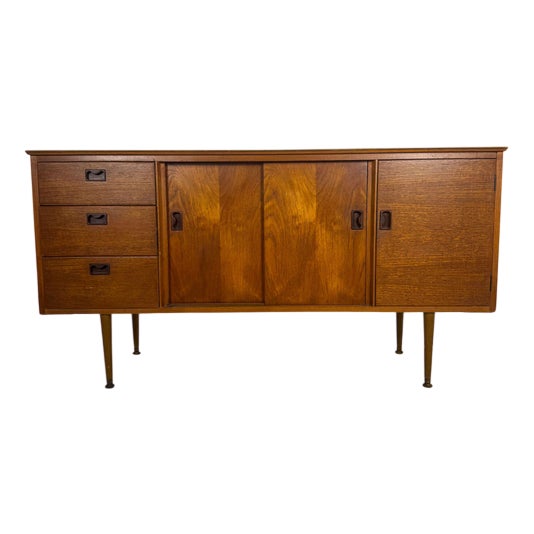 Mid-Century Danish Teak Sideboard, 1960s For Sale