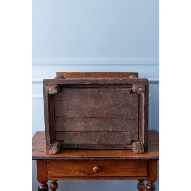 French Renaissance Chest in Carved Oak, 1600s For Sale - Image 12 of 14