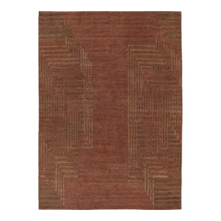 Contemporary French Art Deco Style Geometric Wool Rug, by Rug & Kilim, India For Sale