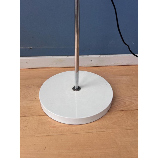 Vintage Space Age Floor Lamp with Acrylic Glass UFO Shade For Sale - Image 11 of 13