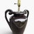 Hollywood Regency Vintage Hollywood Regency Black Amphora Urn Shape Lamp For Sale - Image 3 of 8