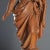 Modern Sculpture of Virgin Mary with Child in Terracotta For Sale - Image 8 of 12