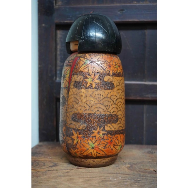 1960s Vintage Sosaku Kokeshi by Inosuke Kobayashi, Japan, 1960s For Sale - Image 5 of 10