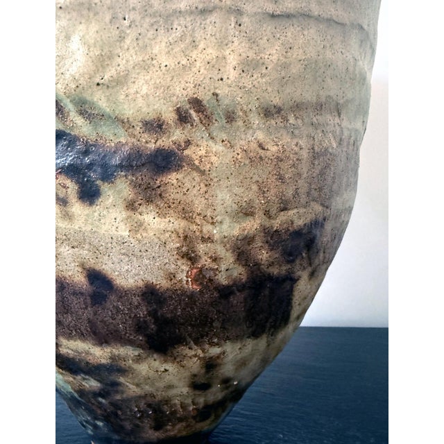 1970s Fine Early Sculptural Ceramic Hand-built Vessel by Ewen Henderson For Sale - Image 5 of 16