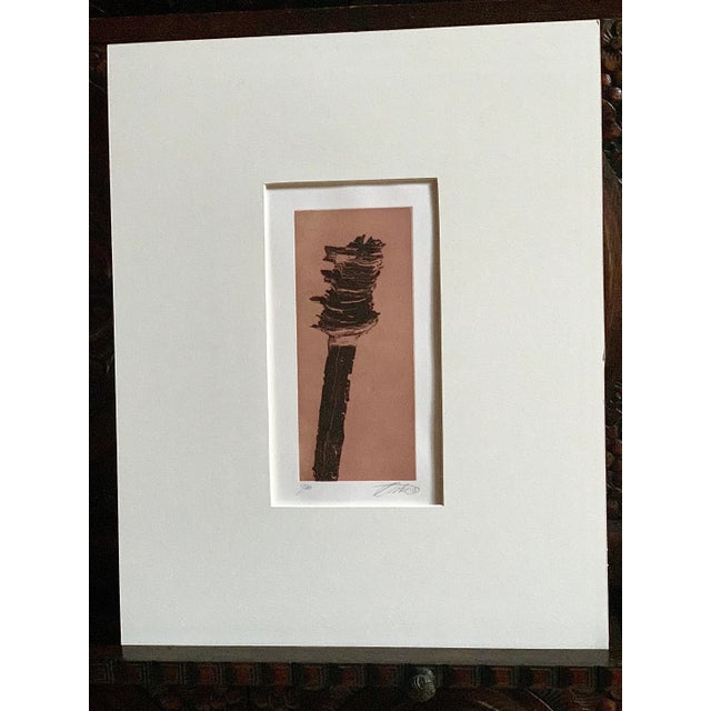 2013 "Untitled" Photogravure With Chine-Collé by Henrieke Strecker For Sale - Image 10 of 11