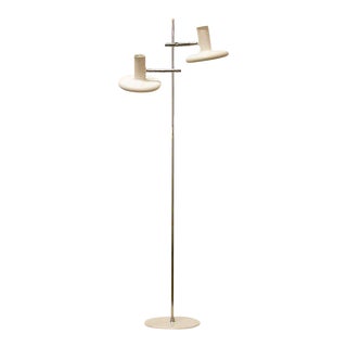 Fog & Morup Adjustable White Floor Lamp For Sale