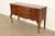 Queen Anne Ethan Allen Georgian Solid Cherry Wood Sideboard Credenza or Buffet For Sale - Image 3 of 17