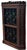 1900 - 1909 Outstanding Antique Beautifully Hand Carved Solid Mahogany Wall Hanging Corner Cabinet - Signed & Dated 1900 For Sale - Image 5 of 18