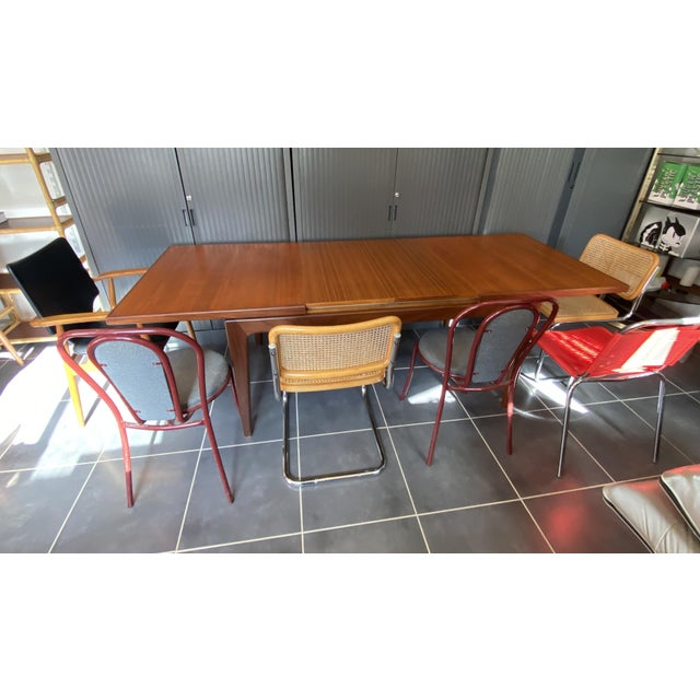 Vintage Scandinavian Extendable Table in Teak, 1960s For Sale - Image 3 of 18