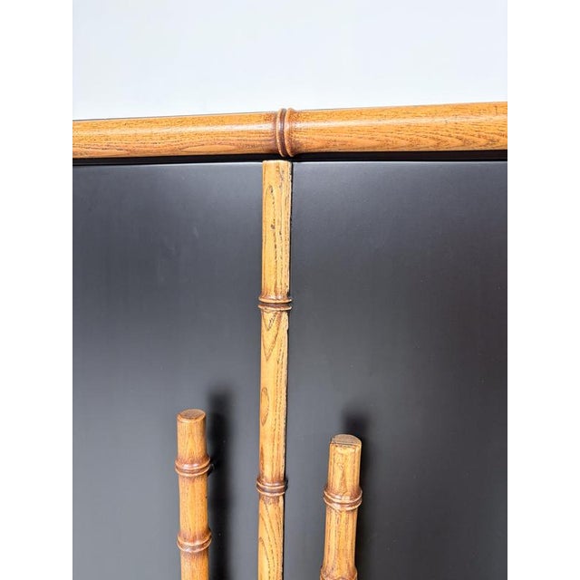 Mid-Century Bamboo Sideboard, Italy, 1960s For Sale - Image 10 of 11